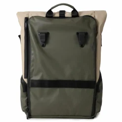 Hedgren Rolltop-Rucksäcke|Fahrradrucksäcke<Commute Bike Hub Fahrradrucksack 59 cm beige-olive
