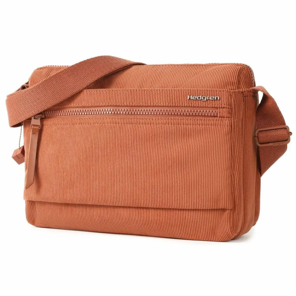 Discount Hedgren Inner City Eye M Umhängetasche RFID 29 cm corduroy redwood burl