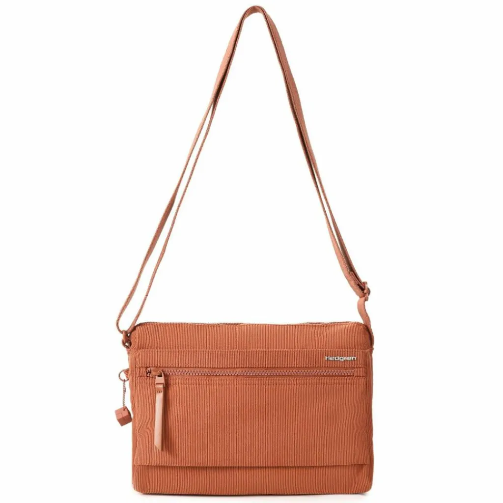 Discount Hedgren Inner City Eye M Umhängetasche RFID 29 cm corduroy redwood burl