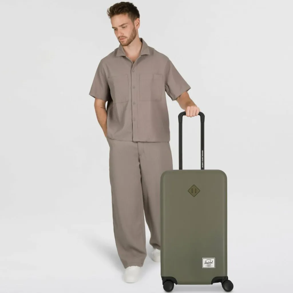 Hot Herschel Heritage 4 Rollen Trolley M 69 cm ivy green