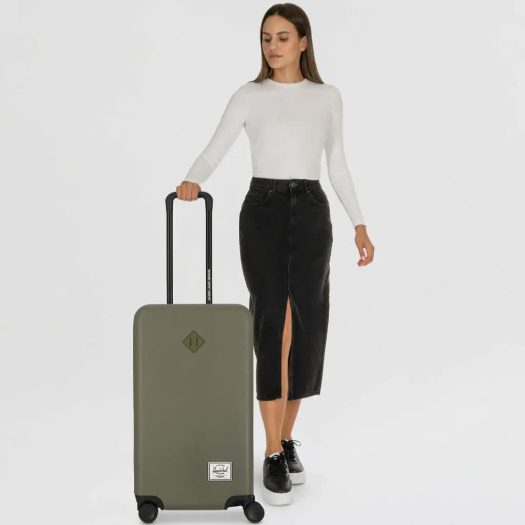 Hot Herschel Heritage 4 Rollen Trolley M 69 cm ivy green