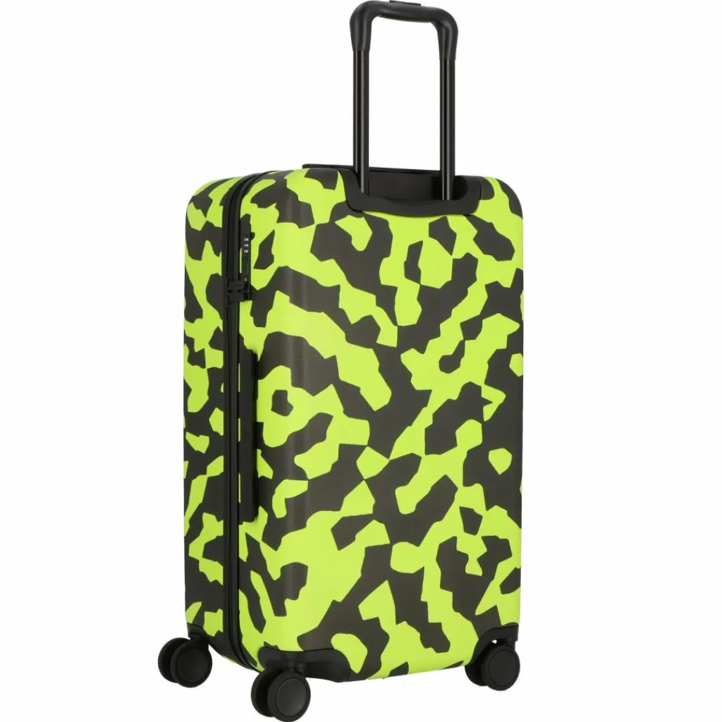 Herschel 4-Rollen Koffer|Hartgepäck<Heritage 4 Rollen Trolley M 69 cm shadow pixel lime punch
