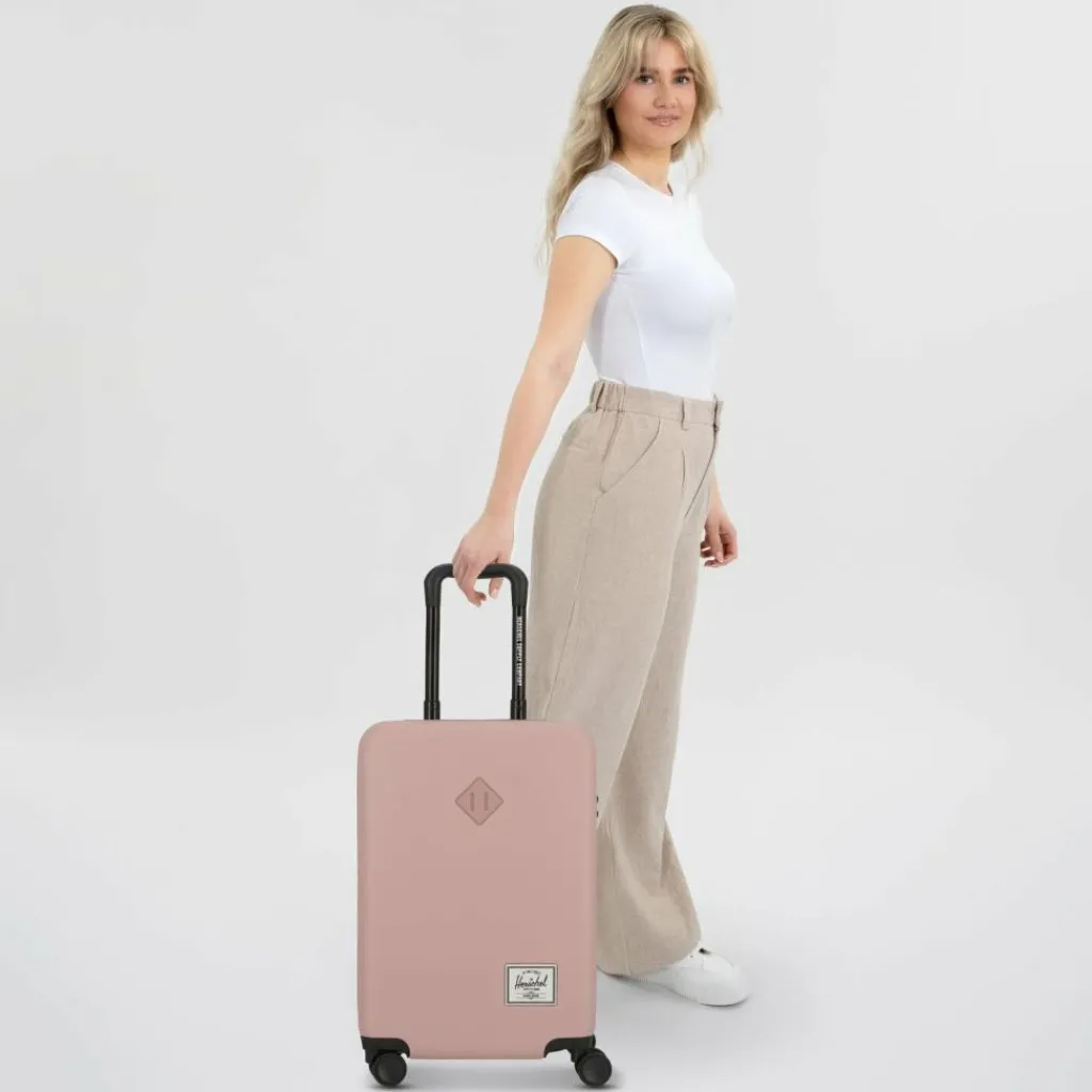 Herschel Hartgepäck Kabinengepäck|4-Rollen Kabinentrolleys<Heritage 4 Rollen Kabinentrolley S 54 cm ash rose