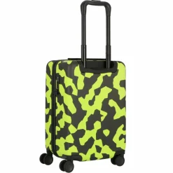 New Herschel Heritage 4 Rollen Kabinentrolley XS 50 cm shadow pixel lime punch