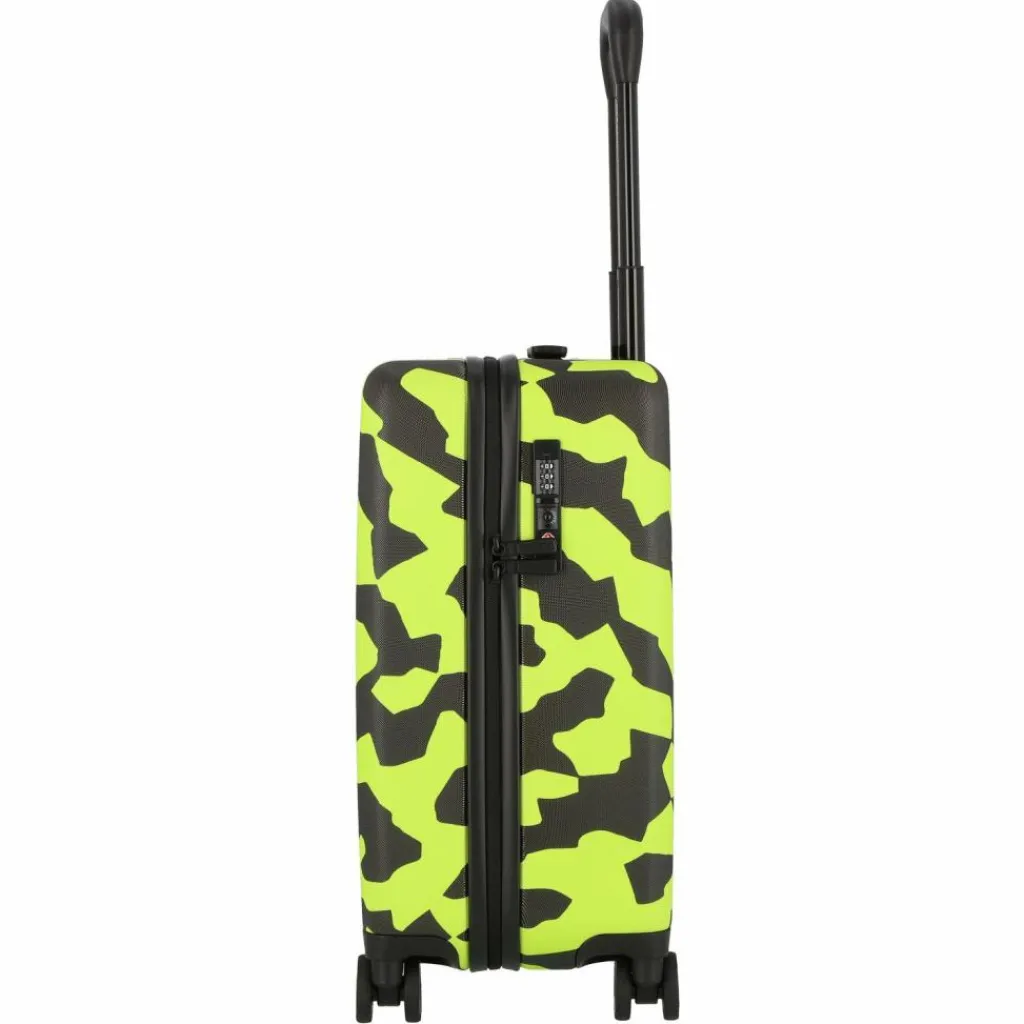 New Herschel Heritage 4 Rollen Kabinentrolley XS 50 cm shadow pixel lime punch