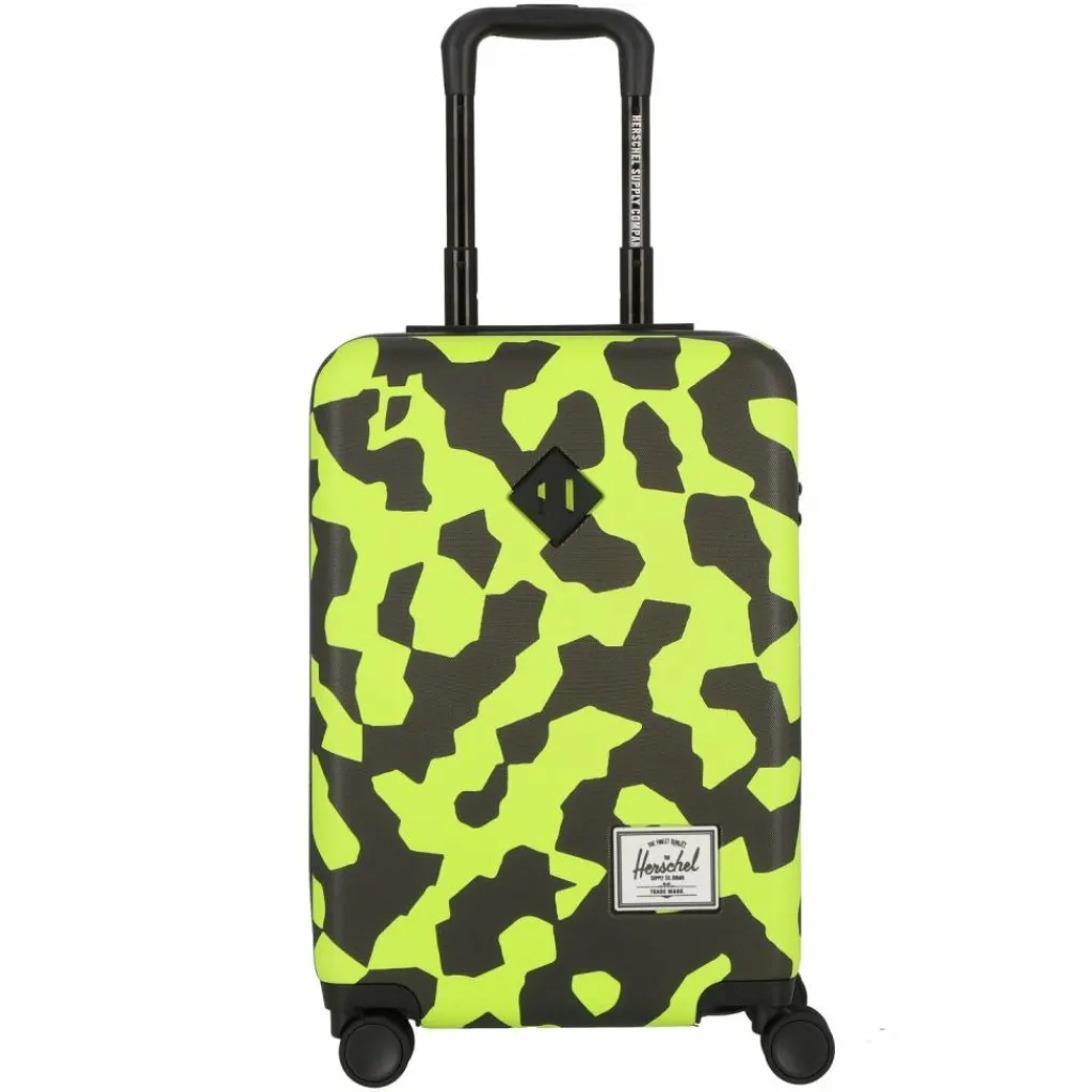 Herschel Hartgepäck Kabinengepäck|4-Rollen Kabinentrolleys<Heritage 4 Rollen Kabinentrolley S 54 cm shadow pixel lime punch