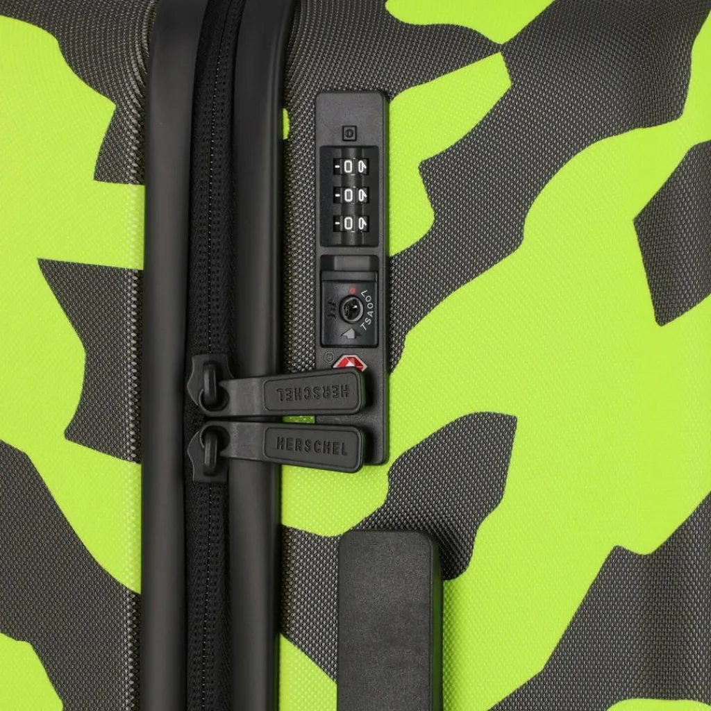 Herschel Hartgepäck Kabinengepäck|4-Rollen Kabinentrolleys<Heritage 4 Rollen Kabinentrolley S 54 cm shadow pixel lime punch