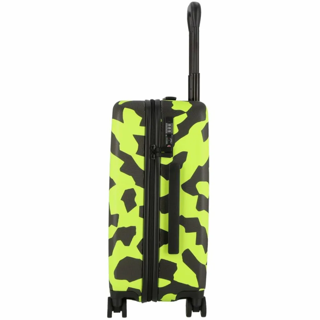 Herschel Hartgepäck Kabinengepäck|4-Rollen Kabinentrolleys<Heritage 4 Rollen Kabinentrolley S 54 cm shadow pixel lime punch