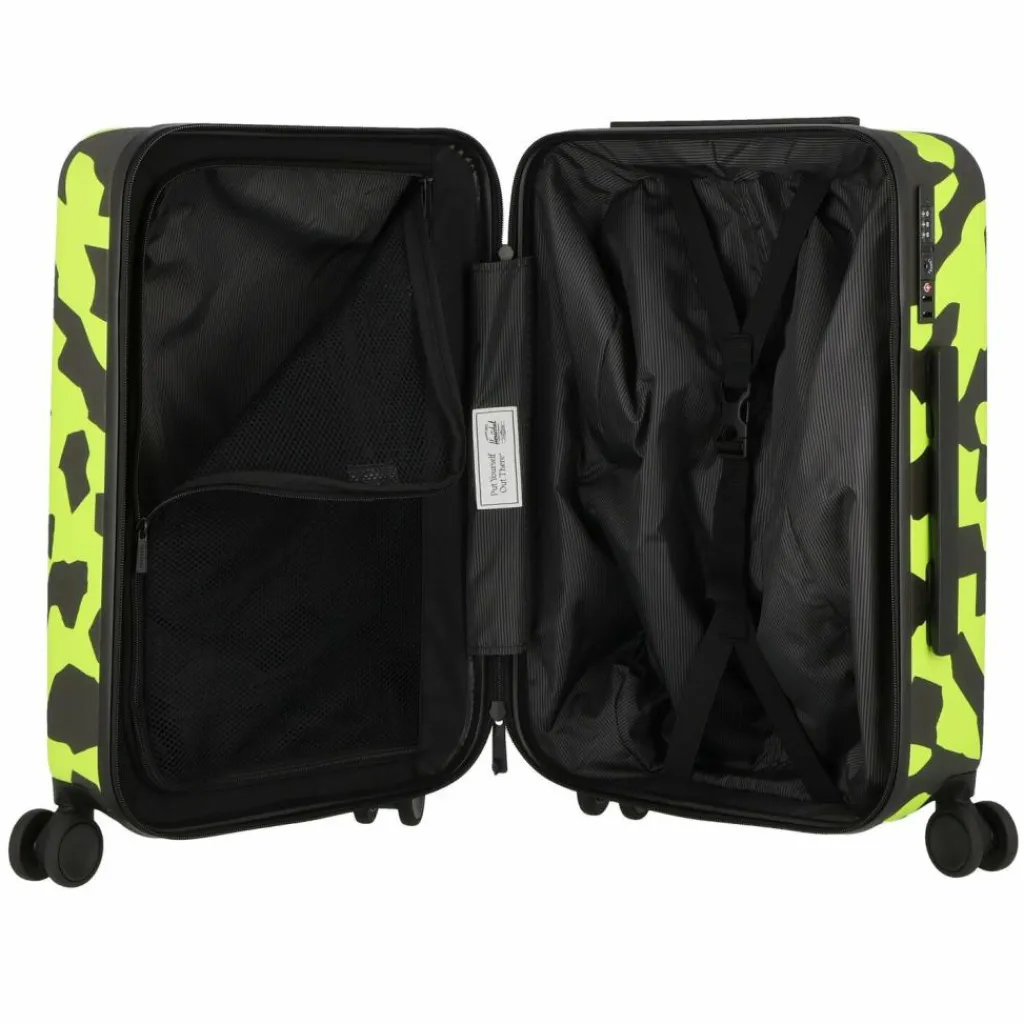 Herschel Hartgepäck Kabinengepäck|4-Rollen Kabinentrolleys<Heritage 4 Rollen Kabinentrolley S 54 cm shadow pixel lime punch
