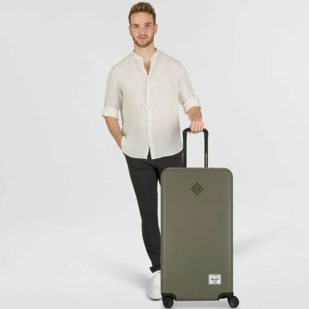 Sale Herschel Heritage 4 Rollen Trolley L 81 cm ivy green