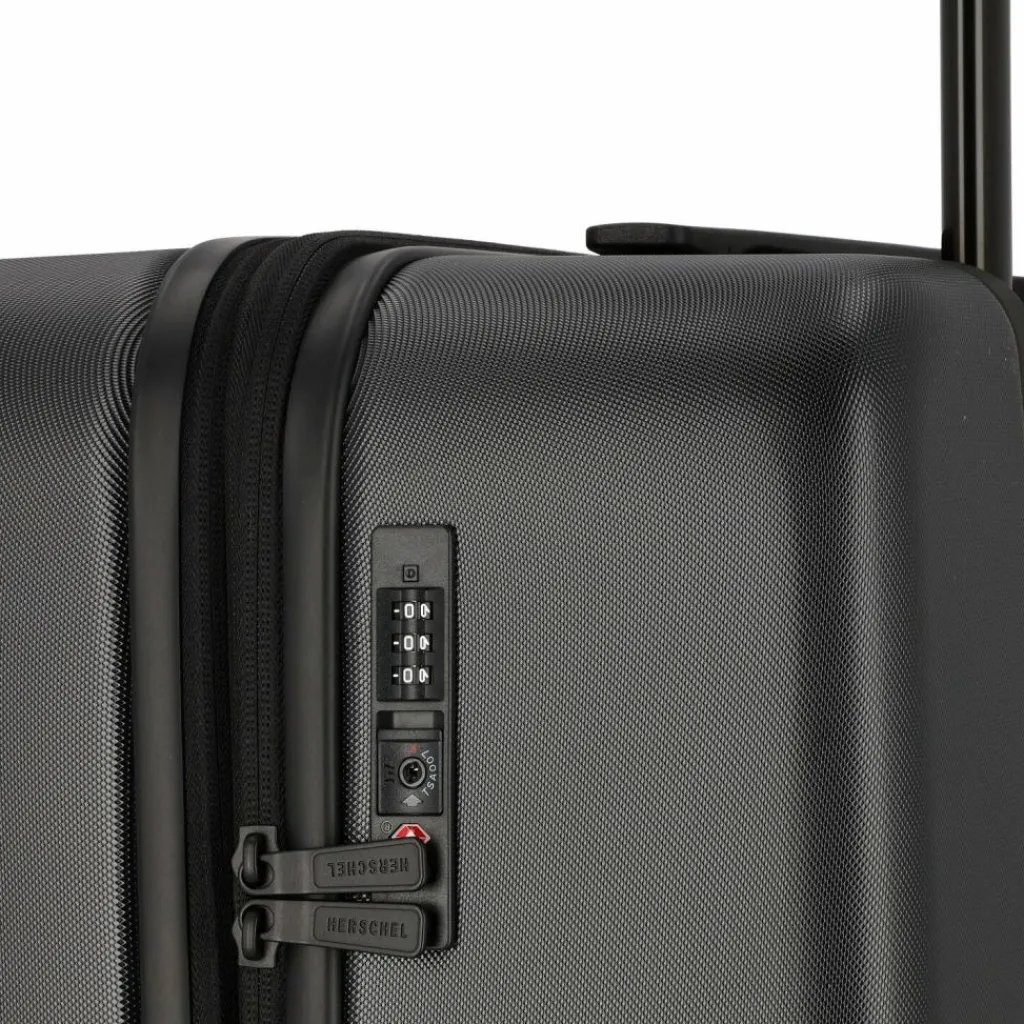 Herschel 4-Rollen Koffer|Hartgepäck<Heritage 4 Rollen Trolley L 81 cm mit Dehnfalte black
