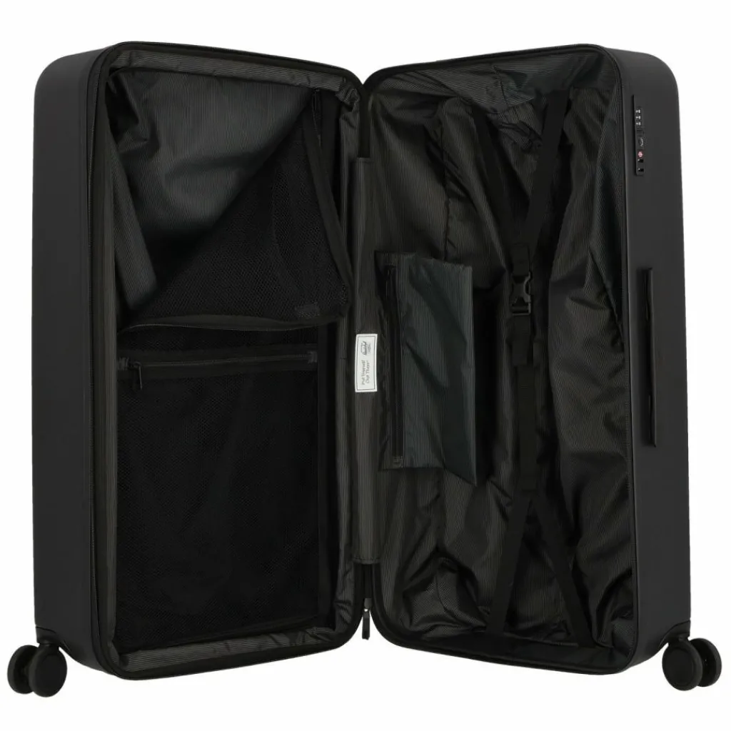 Herschel 4-Rollen Koffer|Hartgepäck<Heritage 4 Rollen Trolley L 81 cm mit Dehnfalte black