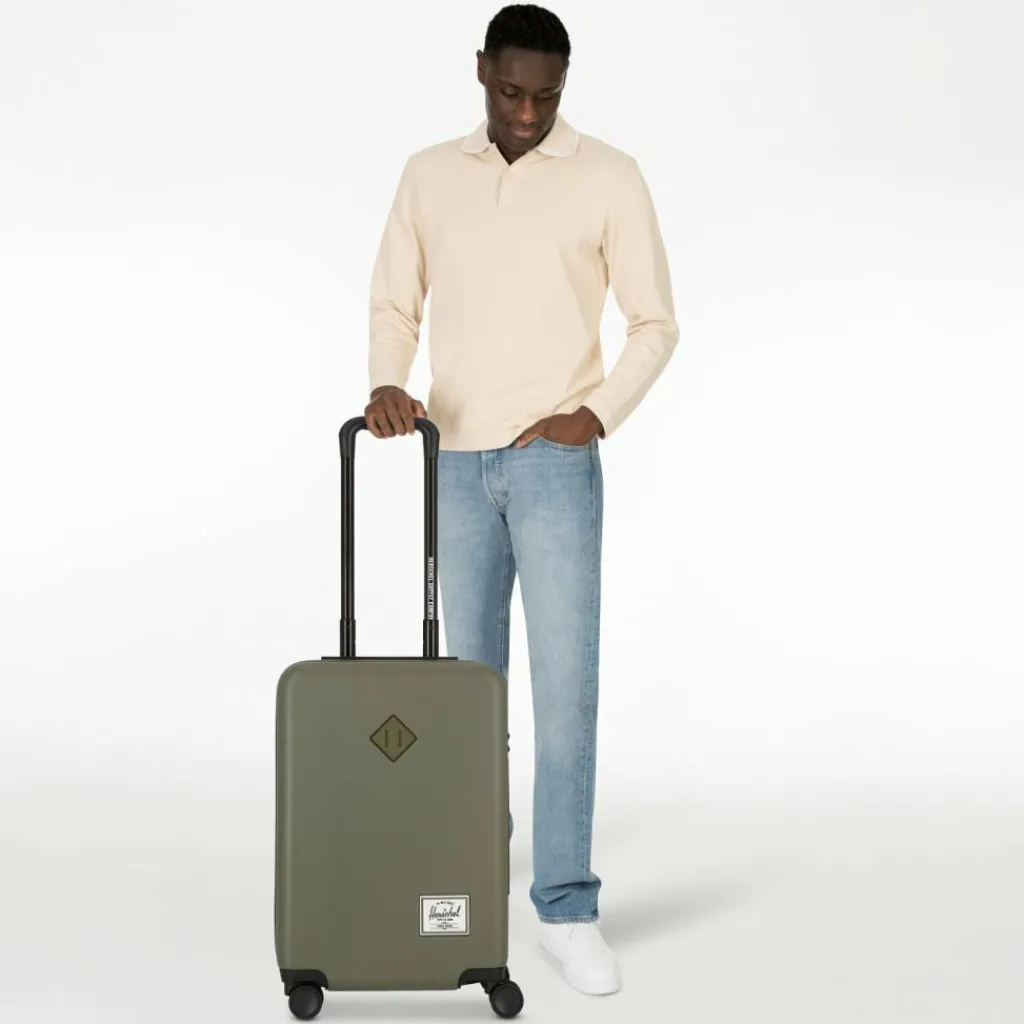 Herschel Hartgepäck Kabinengepäck|4-Rollen Kabinentrolleys<Heritage 4 Rollen Kabinentrolley S 54 cm ivy green