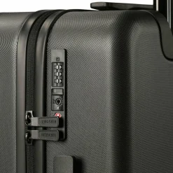 Clearance Herschel Heritage 4 Rollen Kabinentrolley 54 cm black