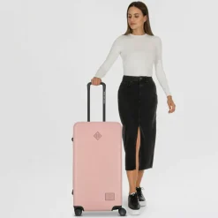 Hot Herschel Heritage 4 Rollen Trolley L 81 cm mit Dehnfalte ash rose