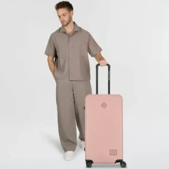 Hot Herschel Heritage 4 Rollen Trolley L 81 cm mit Dehnfalte ash rose