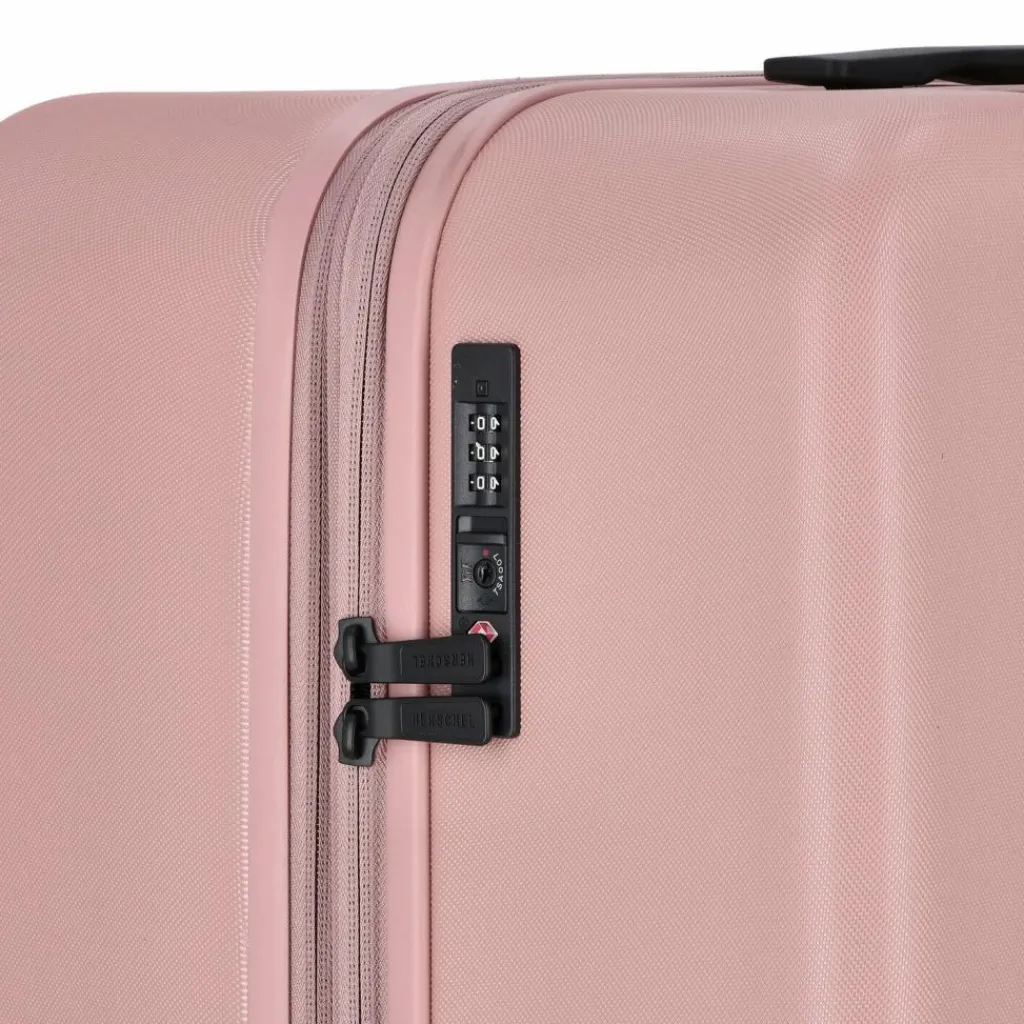 Hot Herschel Heritage 4 Rollen Trolley L 81 cm mit Dehnfalte ash rose