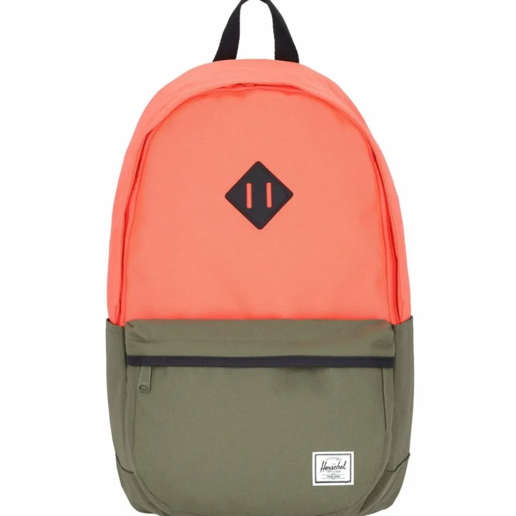 New Herschel Heritage Pro Rucksack 49 cm Laptopfach hotcoralivygreen-black