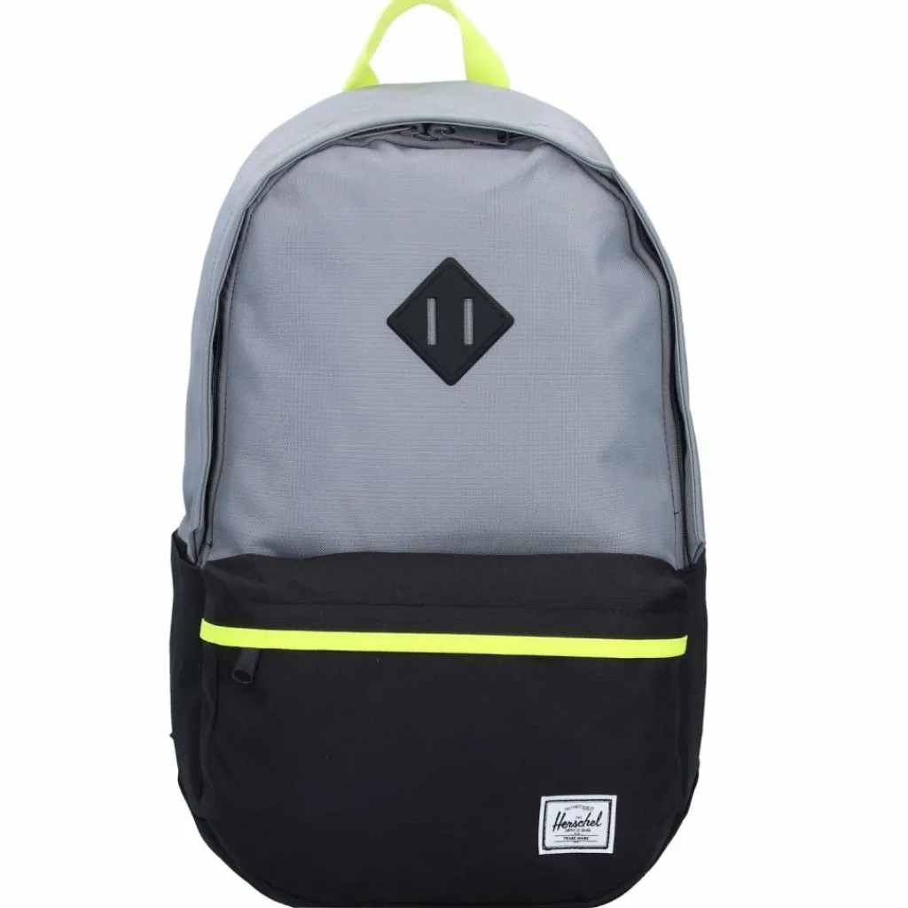 Discount Herschel Heritage Pro Rucksack 49 cm Laptopfach grey/black/safety yellow