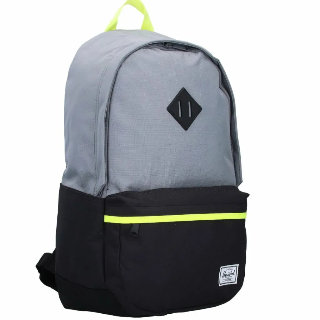 Discount Herschel Heritage Pro Rucksack 49 cm Laptopfach grey/black/safety yellow