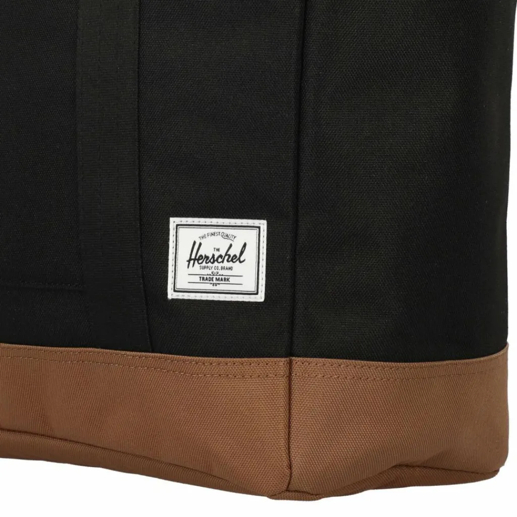 Herschel Heritage Shopper Tasche 63.5 cm Laptopfach black-saddle brown