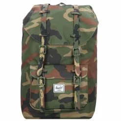 Herschel Daypacks<Little America Rucksack 50 cm Laptopfach woodland camo