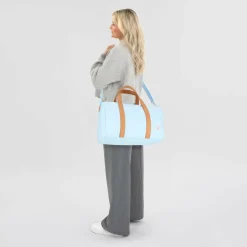 Herschel Weekender|Reisetaschen Ohne Rollen<Novel Weekender Reisetasche 42 cm blue bell crosshatch