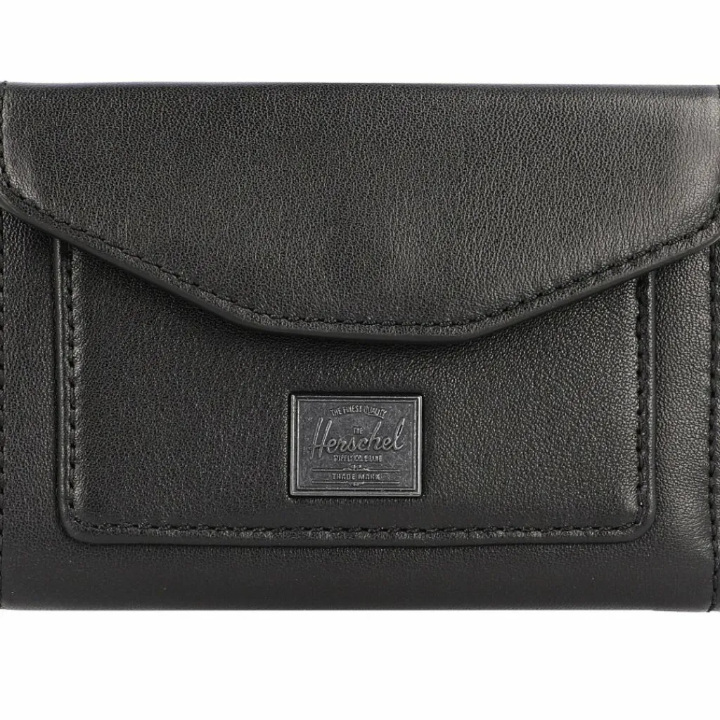 Herschel Damengeldbörsen Querformat<Orion Geldbörse RFID Leder 12,5 cm black