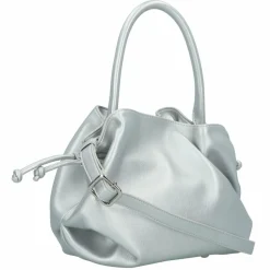 Hey Marly Beuteltaschen|Umhängetaschen<Cool Companion Beuteltasche Leder 28 cm silver