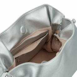 Hey Marly Beuteltaschen|Umhängetaschen<Cool Companion Beuteltasche Leder 28 cm silver