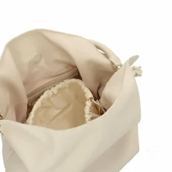 Hey Marly Cool Companion Beuteltasche M Leder 38 cm crema