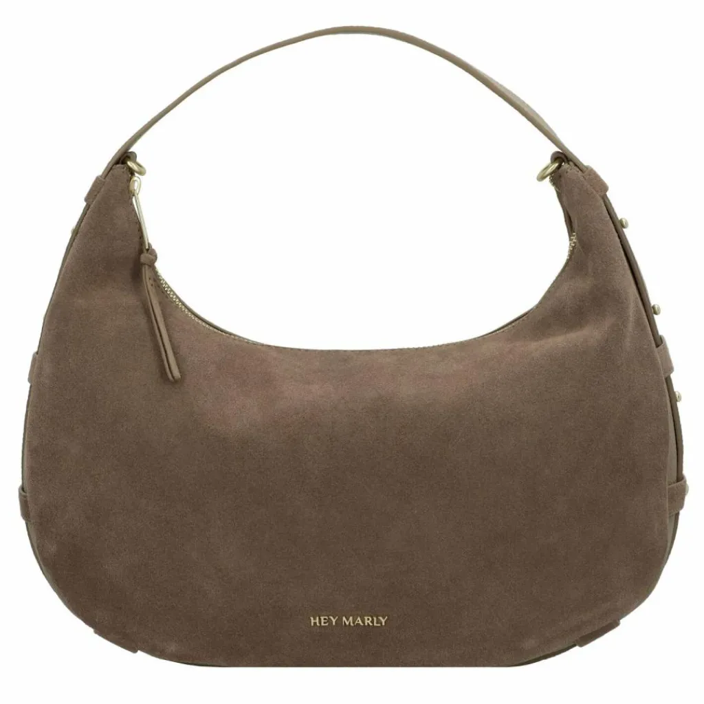 Online Hey Marly Lifetime Sister Suede Schultertasche M Leder 35.5 cm mocha