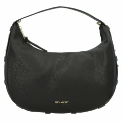 Hey Marly Schultertaschen|Henkeltaschen<Lifetime Sister Schultertasche M Leder 35 cm black