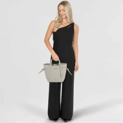 Hey Marly Henkeltaschen<Pretty Wonder Handtasche S Leder 29 cm greige