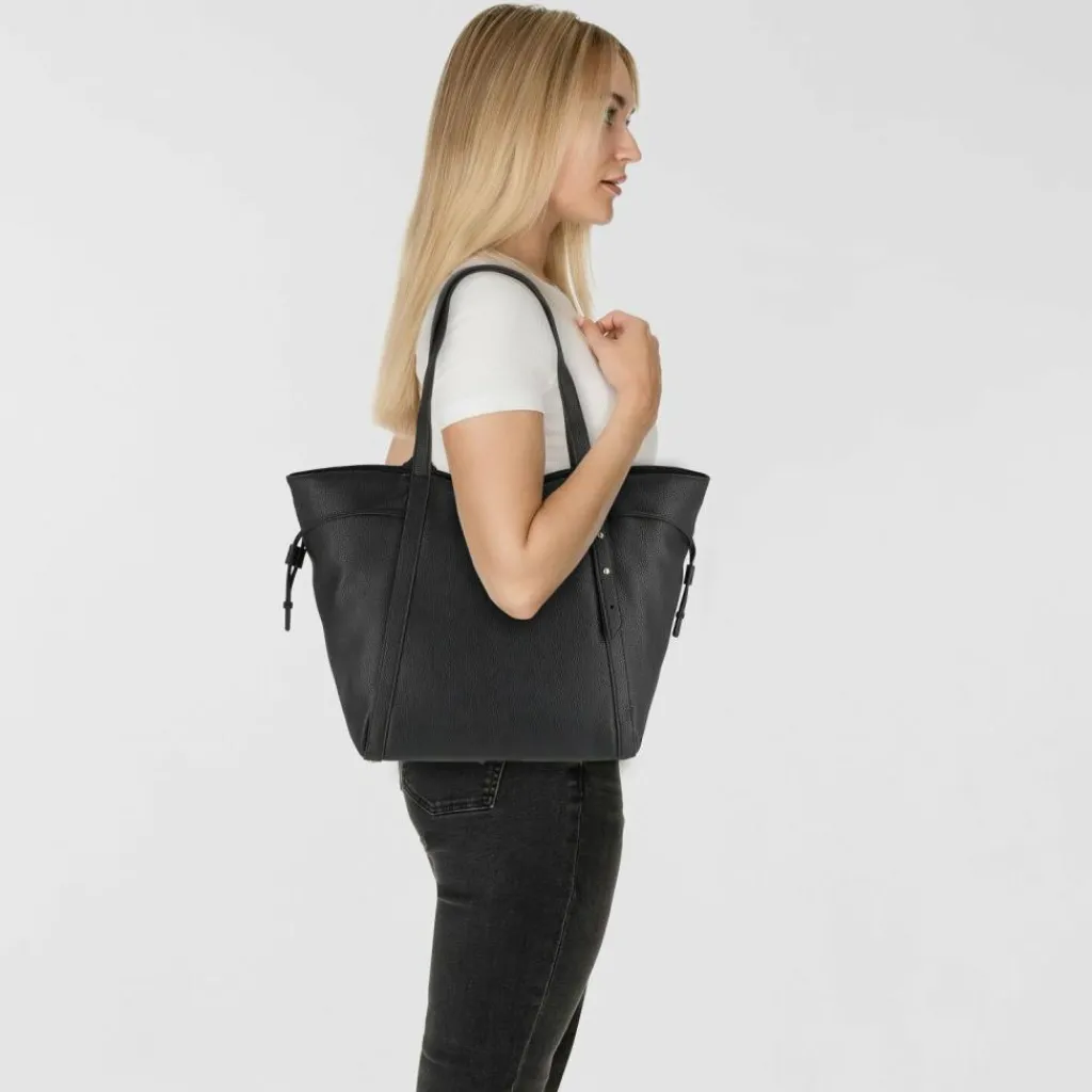 Hey Marly Shopper|Henkeltaschen<Pretty Wonder Shopper Tasche M Leder 50 cm black