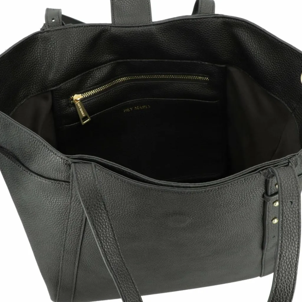 Hey Marly Shopper|Henkeltaschen<Pretty Wonder Shopper Tasche M Leder 50 cm black