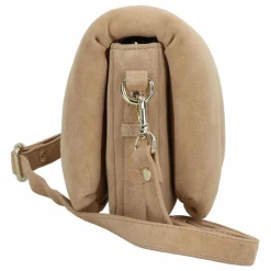 Best Hey Marly Sassy Sister Suede Suede Umhängetasche Leder 26 cm sand