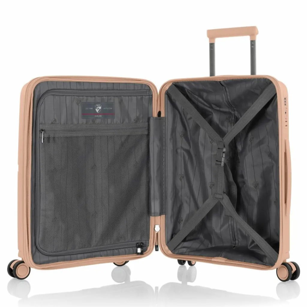 Heys Hartgepäck Kabinengepäck|4-Rollen Kabinentrolleys<AirLite 4 Rollen Kabinentrolley S 53 cm mit Dehnfalte nude