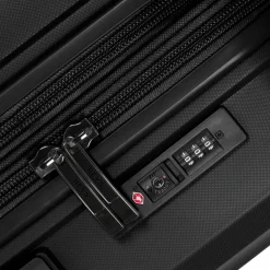 Sale Heys AirLite 4 Rollen Kofferset 3-teilig mit Dehnfalte black