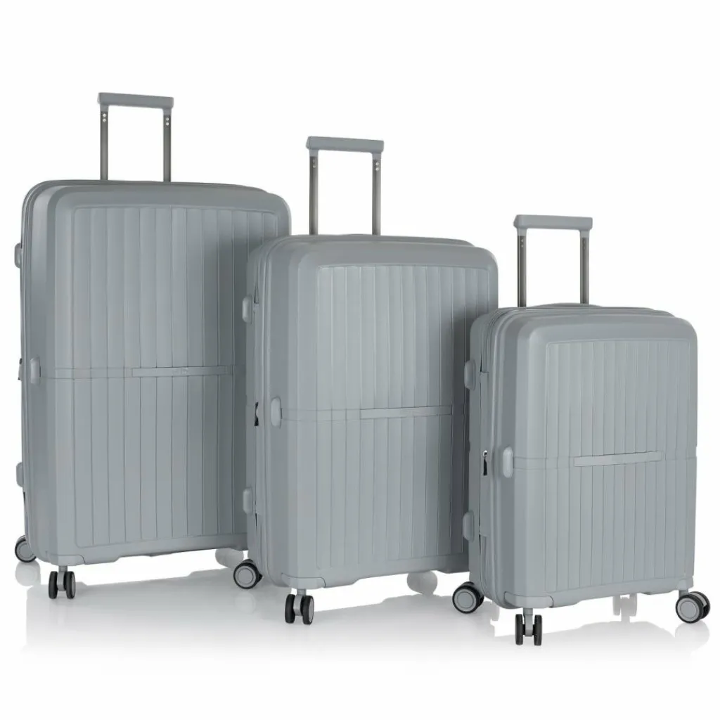 Heys Koffersets Als Hartgepäck|Koffersets 3-Teilig<AirLite 4 Rollen Kofferset 3-teilig mit Dehnfalte grey