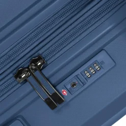 Sale Heys AirLite 4 Rollen Trolley M 66 cm mit Dehnfalte blue