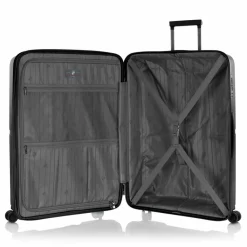 Outlet Heys AirLite 4 Rollen Trolley L 76 cm mit Dehnfalte black