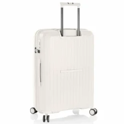 Heys 4-Rollen Koffer|Hartgepäck<AirLite 4 Rollen Trolley M 66 cm mit Dehnfalte white