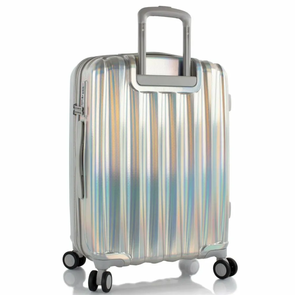 Discount Heys Astro 4 Rollen Kofferset 3-teilig mit Dehnfalte silver