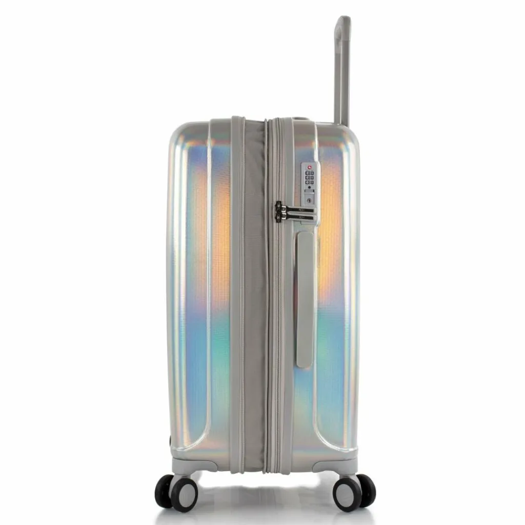 Discount Heys Astro 4 Rollen Kofferset 3-teilig mit Dehnfalte silver