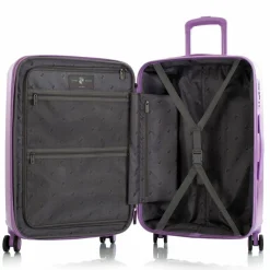 Best Heys Astro 4 Rollen Trolley M 66 cm mit Dehnfalte purple