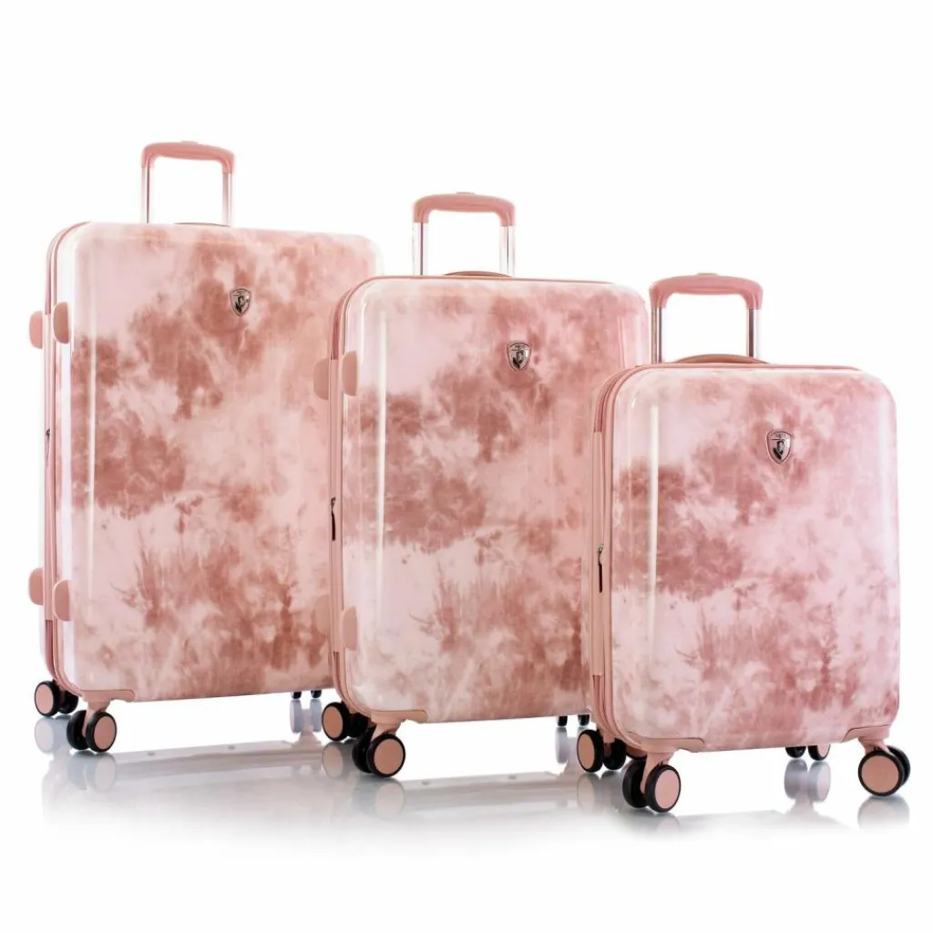 Heys Black Camo 4 Rollen Kofferset 3-teilig mit Dehnfalte