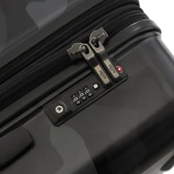 Best Heys Black 4 Rollen Kabinentrolley S 53 cm mit Dehnfalte camo