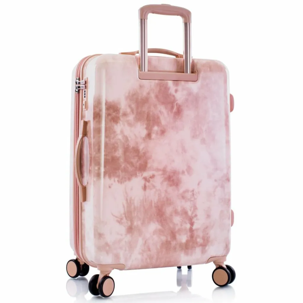 Heys 4-Rollen Koffer|Hartgepäck<Black Camo 4 Rollen Trolley M 66 cm mit Dehnfalte rose