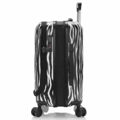 Heys Hartgepäck Kabinengepäck|4-Rollen Kabinentrolleys<EZ Fashion 4 Rollen Kabinentrolley S 53 cm mit Dehnfalte zebra
